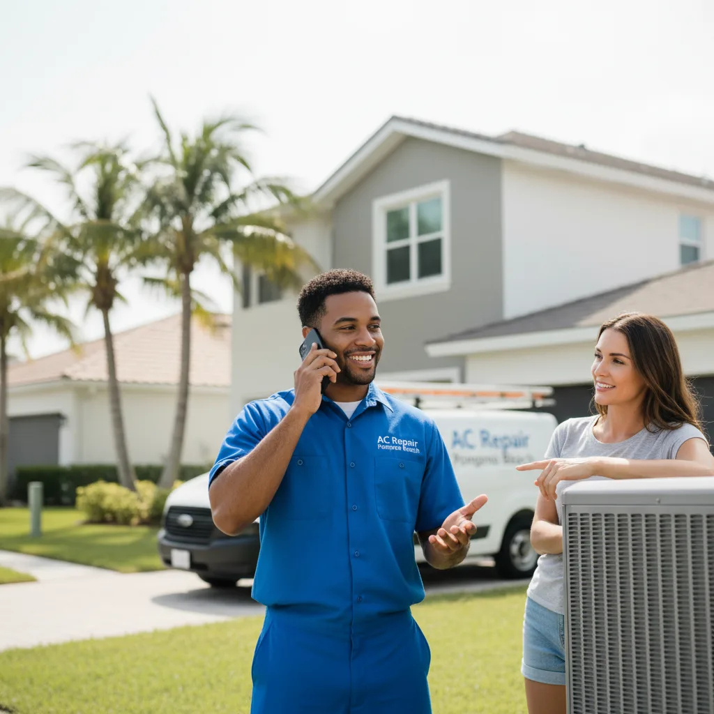 AC Repair Pompano Beach customer support in Driftwood